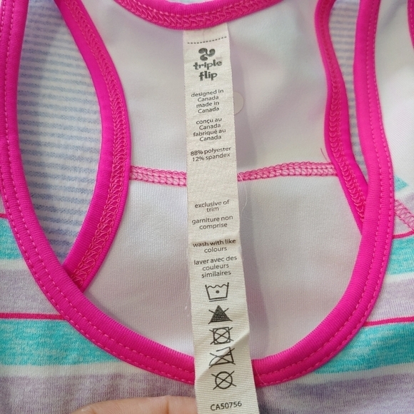 Triple Flip Tank Top Size 5 - Picture 2 of 7